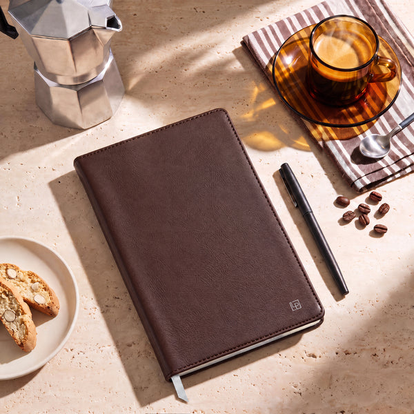 Cacao Brown Classic Leather Journal