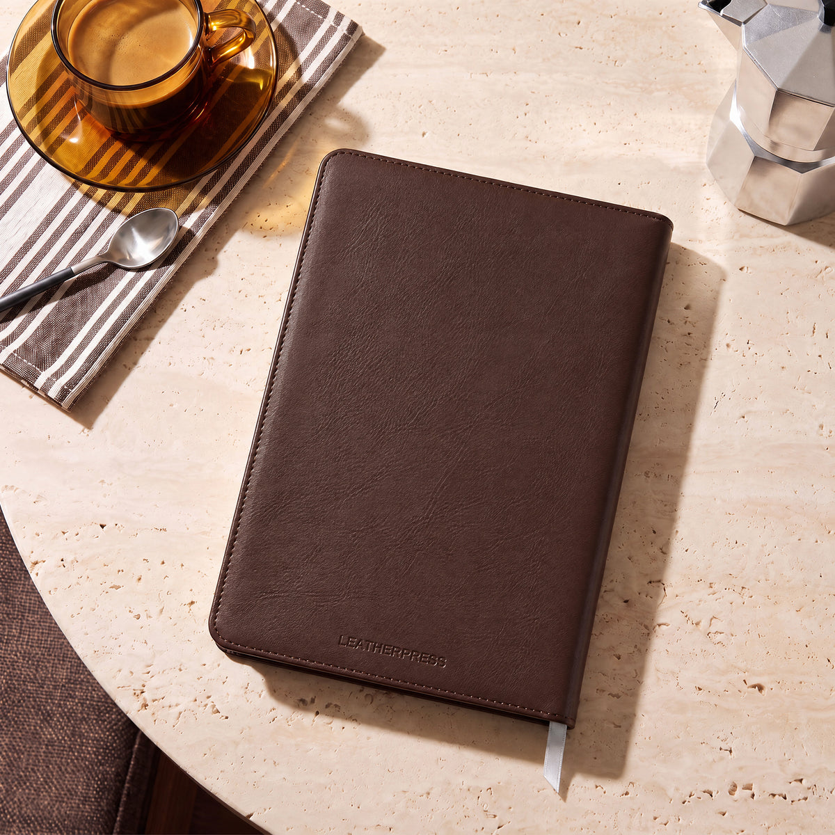 Cacao Brown Heritage journal — back cover