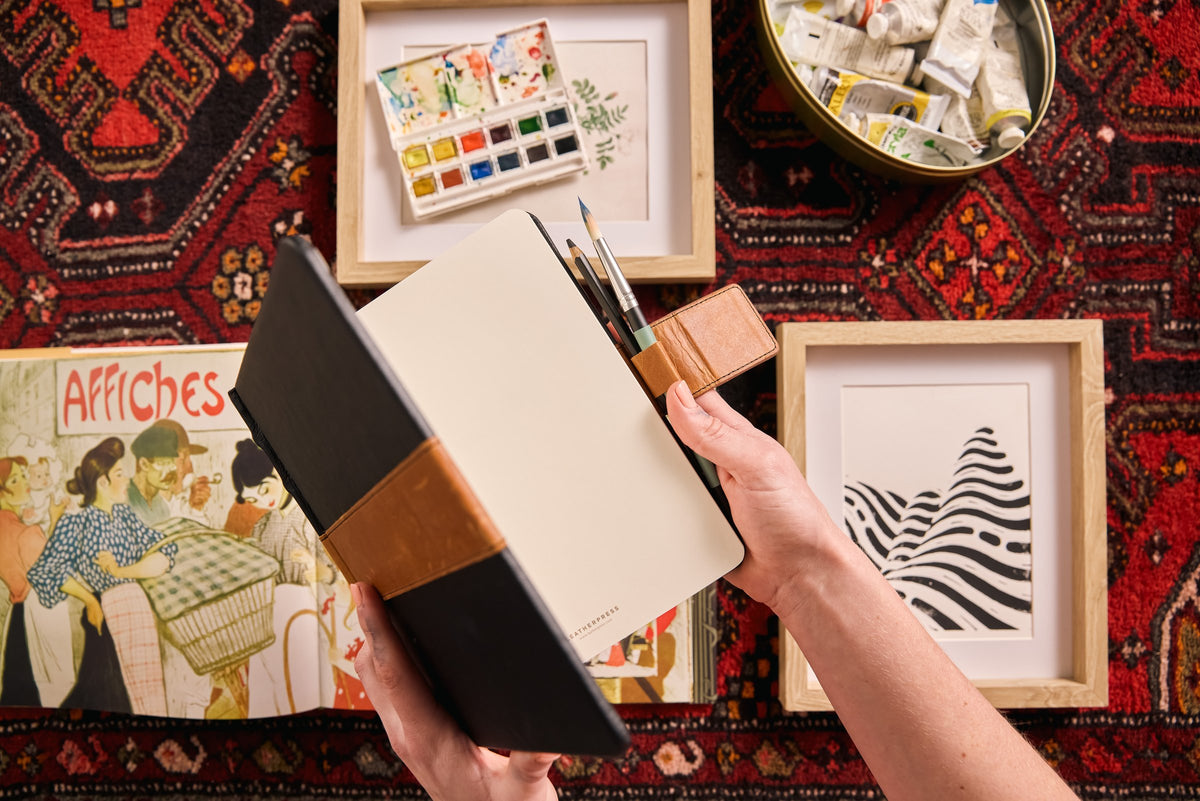 Quill Leather Sketchbook — view 4