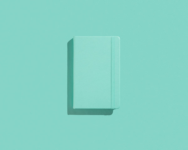 Reef Blue Leather Notebook