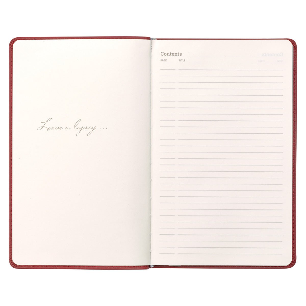 Britannica Red - LeatherPress