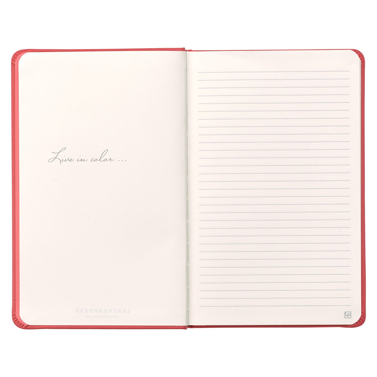 Coral Red - LeatherPress