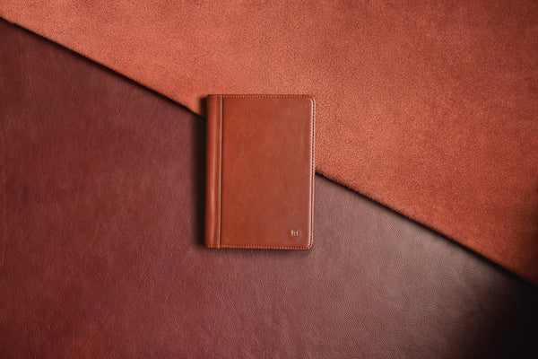 Figaro Red Refillable Leather Journal