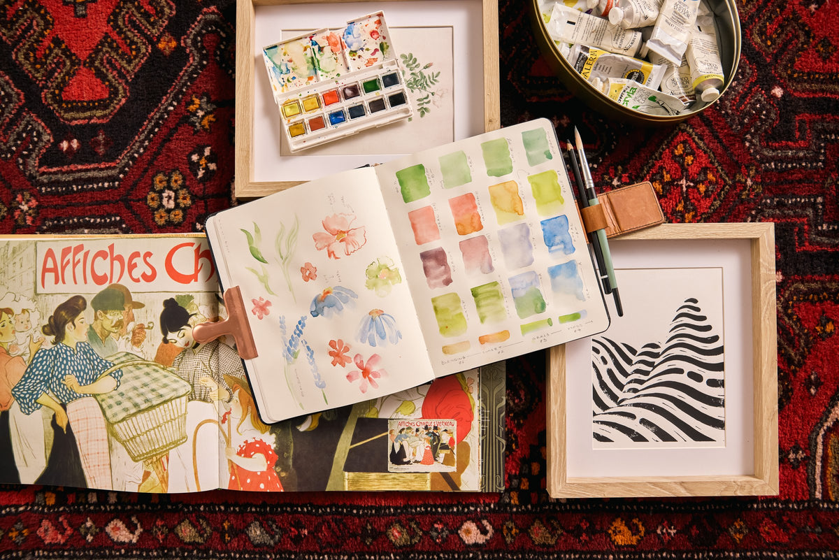 Quill Leather Sketchbook — view 5