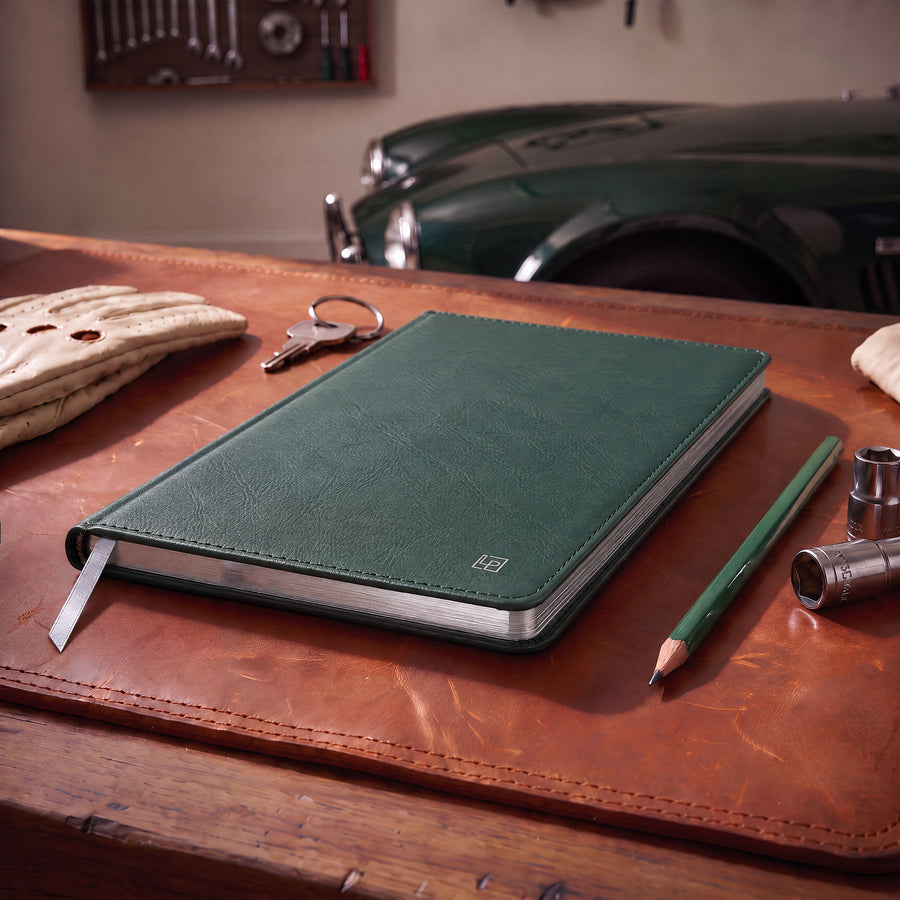 Heritage journals: gilded edges and the debossed mark