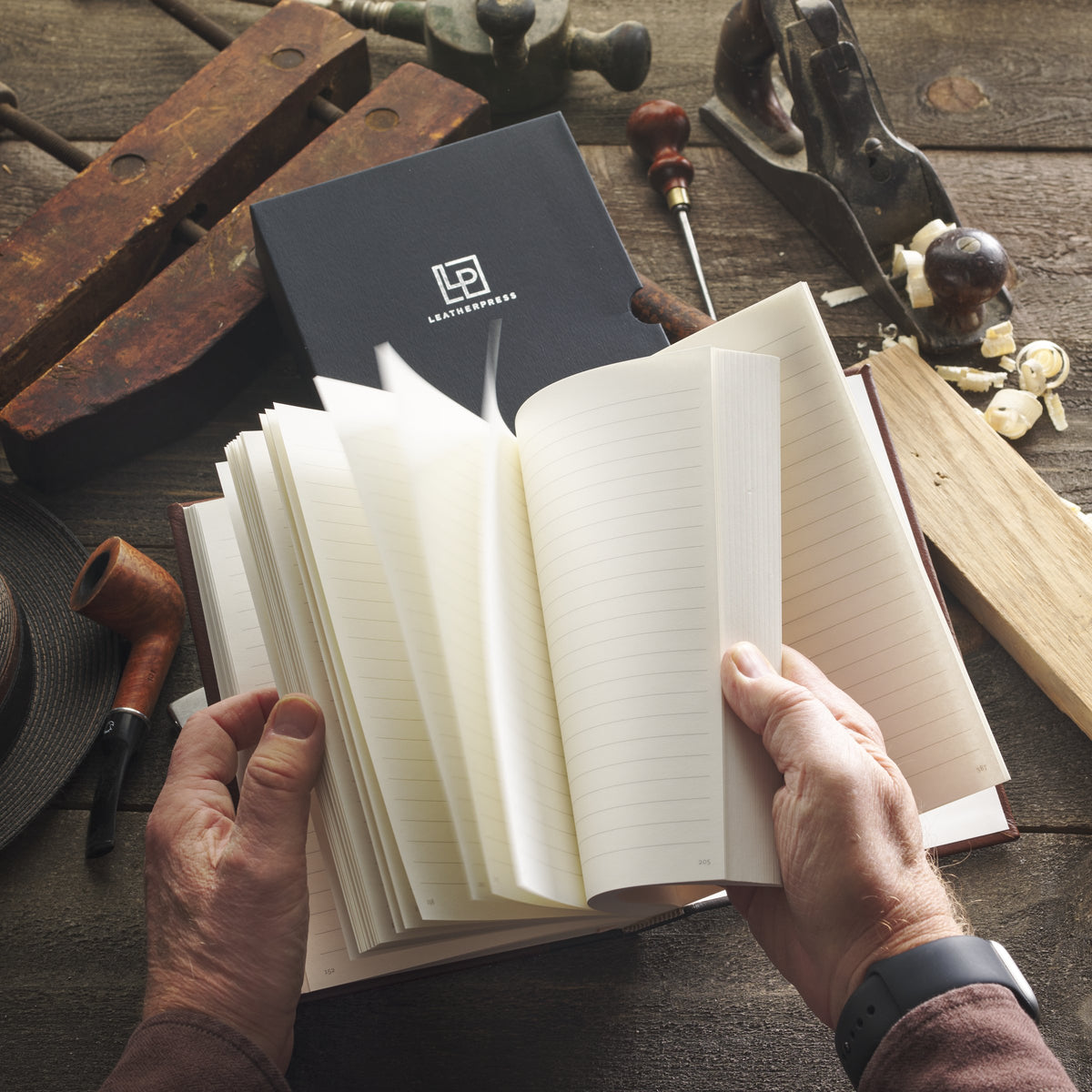 Saddler Quintessential Leather Journal — view 6