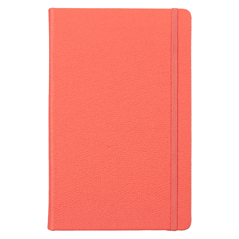 Coral Red Notebook
