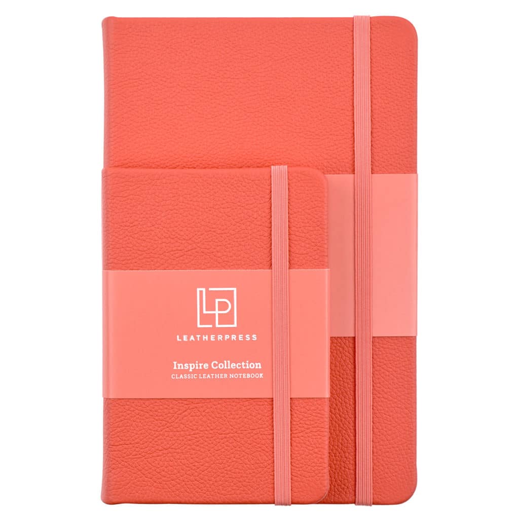 Coral Red Inspire Notebook