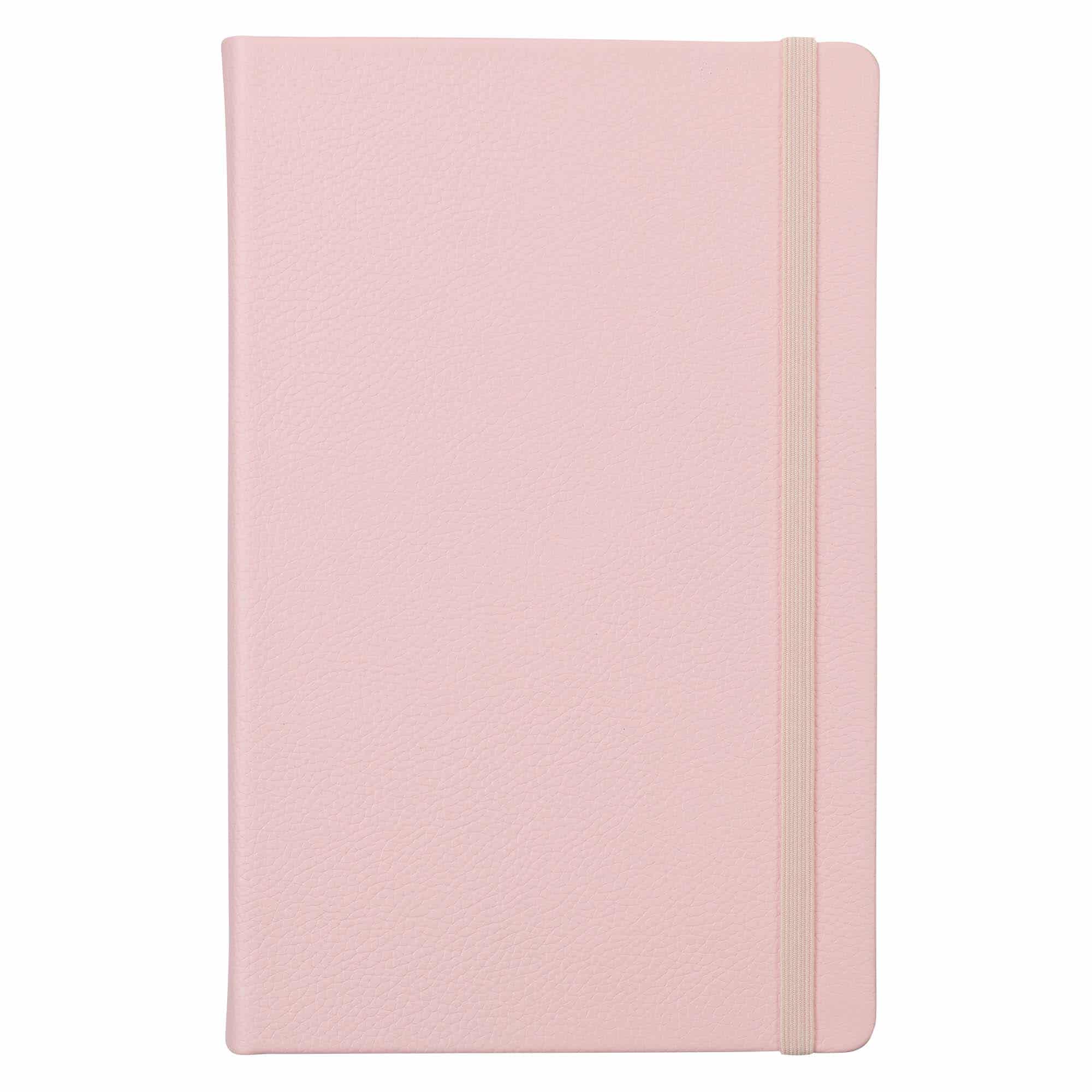 Quartz Pink Leather Notebook