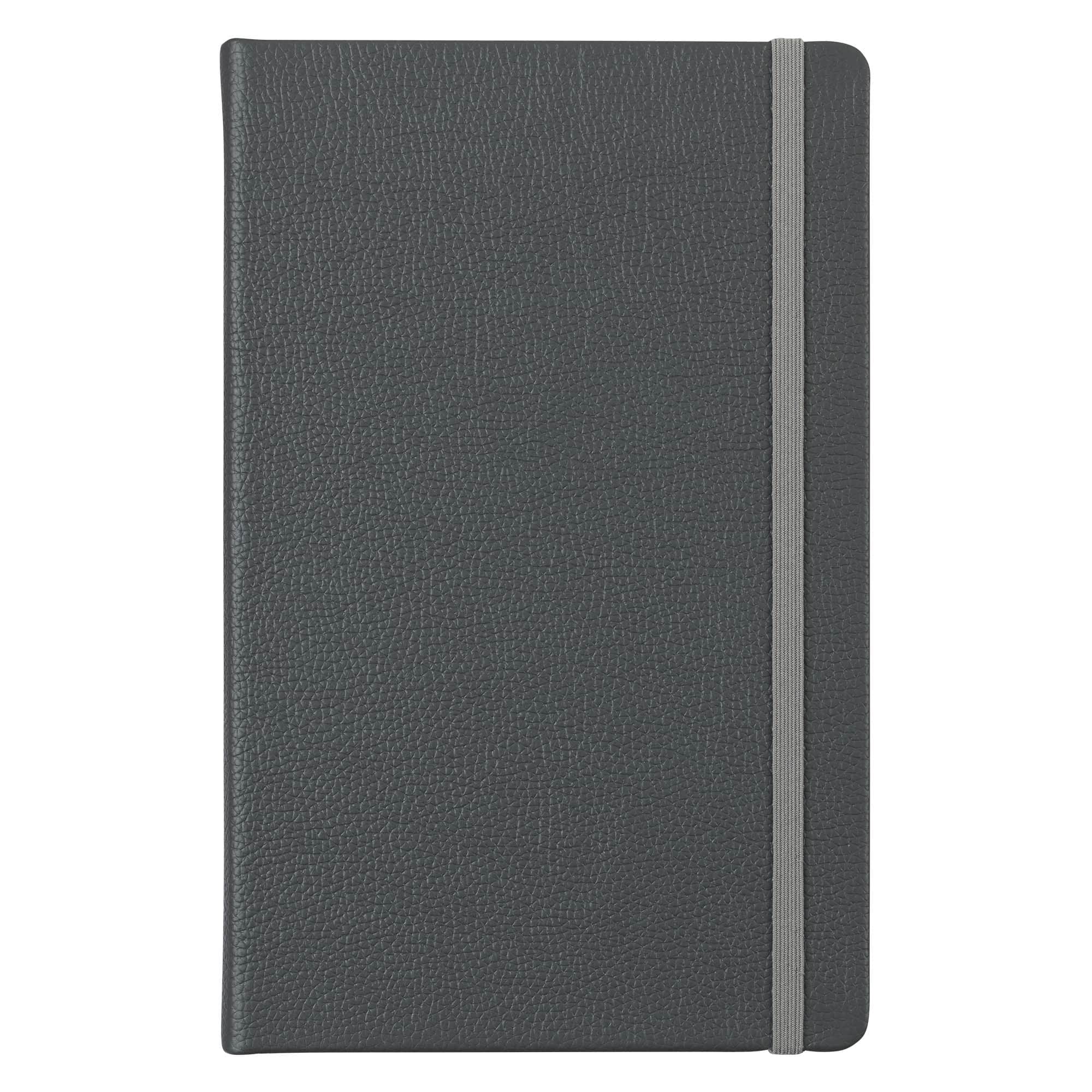 Twilight Gray Leather Notebook