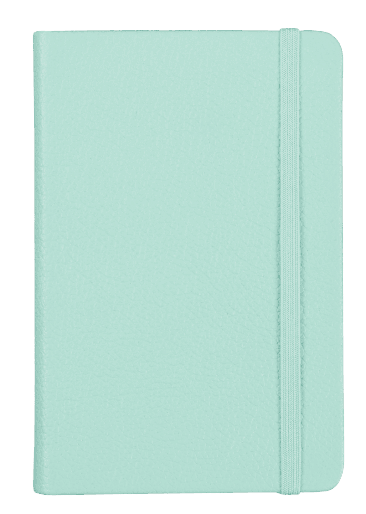 Reef Blue Pocket Notebook, front view